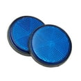 thumbnail image 1 of Lefu 2xCircular Reflector Car Trucks Motorcycle Night Reflector Refraction Light Part, 1 of 10