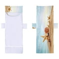 thumbnail image 2 of Beach Towels Oversized,Summer Beach Towels Travel,Microfiber Beach Towel,Beach Chair Cover- Beach Bag with Side Pockets-microfiber Lounge Chair- Beach Towel-chair Cover, 2 of 9