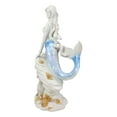 thumbnail image 4 of Ebros Capiz Blue Ombre Tail Mermaid Leaning On Rock By Sea Coral Reef Statue, 4 of 6