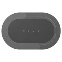 Super Absorbent Non-Slip Floor Mat - Quick-Drying Bathroom & Kitchen Rug - Waterproof PVC Backing - Soft Velvet Surface (Multiple Colors Available)