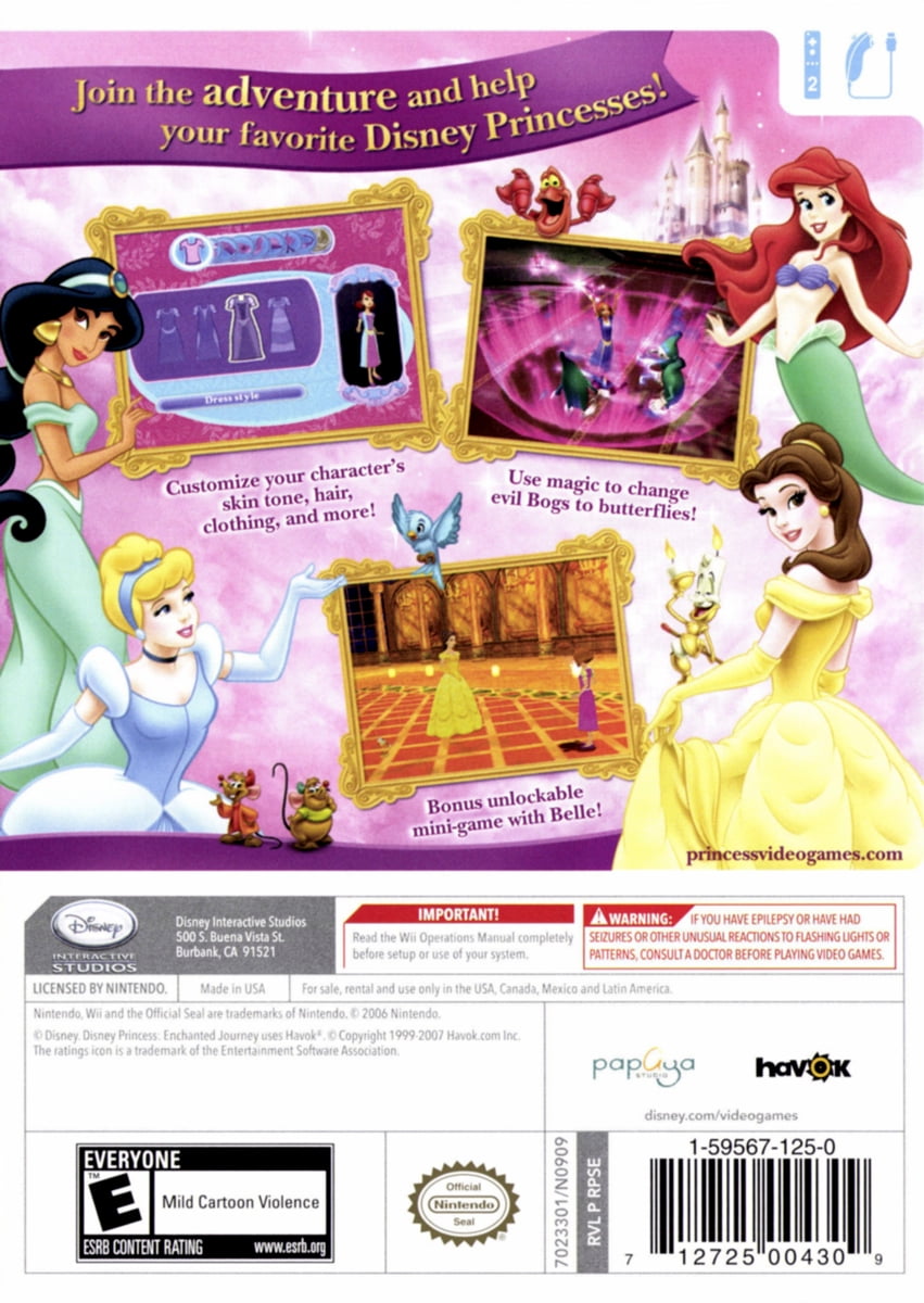 Disney Princess: Enchanted Journey FULL GAME Longplay (Wii, PS2, PC) 