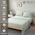 thumbnail image 2 of Juego de sábanas Bella Coterie Luxury de viscosa de bambú tamaño king, 2 of 7