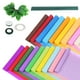 thumbnail image 1 of Uxcell 20 colores de papel crepé para hacer flores 8.2ft x 10 in para decoraciones de fiestas en casa, 1 of 7