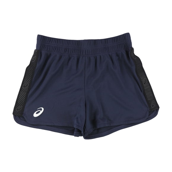 ASICS Womens 3IN Knit Athletic Workout Shorts navy S