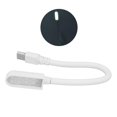 thumbnail image 1 of USB Powered Night Light 8LED 360-Degree Bendable Lamp Originality Reading Lamp for Home Living RoomWhite, 1 of 4