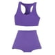 thumbnail image 1 of Ropa deportiva femenina a escala 1/6, disfraz, moda, ideal como regalo deportivo. Púrpura claro, 1 of 9