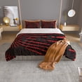 thumbnail image 1 of Red And Black Bedding Set, 1 of 3