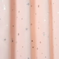 thumbnail image 3 of Lush Decor Star Blackout Window Curtain Panels Blush 52X63 Set, 3 of 7