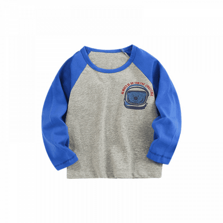

ONTNO Toddler Round Neck Long Sleeve Pullover Sweatshirt