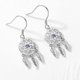 thumbnail image 3 of Guardurnaity 1 par de pendientes de mujer, colgante de borla, adorno de pendiente, joyería de moda para novia, decoraciones para fiestas de citas, Ropa, zapatos y accesorios Miscelánea Blanco, 3 of 6