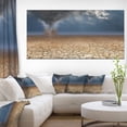 thumbnail image 1 of Dust Devil in the Desert - Landscape Canvas Art Print, 1 of 4