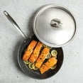 thumbnail image 3 of Nordic Ware Basalt 2 Piece 12 Inch Sauté Skillet with Lid, 3 of 8