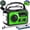 Green, variant on 16000mah Hand Crank Emergency Weather Radio With Wireless 59200mwh Noaa Am Fm Solar Flashlight Cell Phone Reading Lamp Compass Sos For Camping And (green)