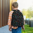thumbnail image 6 of Rocae Multi-Colored Stars for Comfortable Student Backpack - Lightweight ,Durable School Bag Ideal for Middle School, High School, and College, 6 of 6
