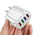 thumbnail image 2 of asddcavvf Glowing USB Phone Charger Portable 4 Ports 3.1A Charger Compact Wall Plug Adapter, 2 of 7