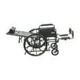 thumbnail image 4 of Drive Medical Silver Sport Full-Reclining Wheelchair, Full Arms, 18" Seat, 4 of 5