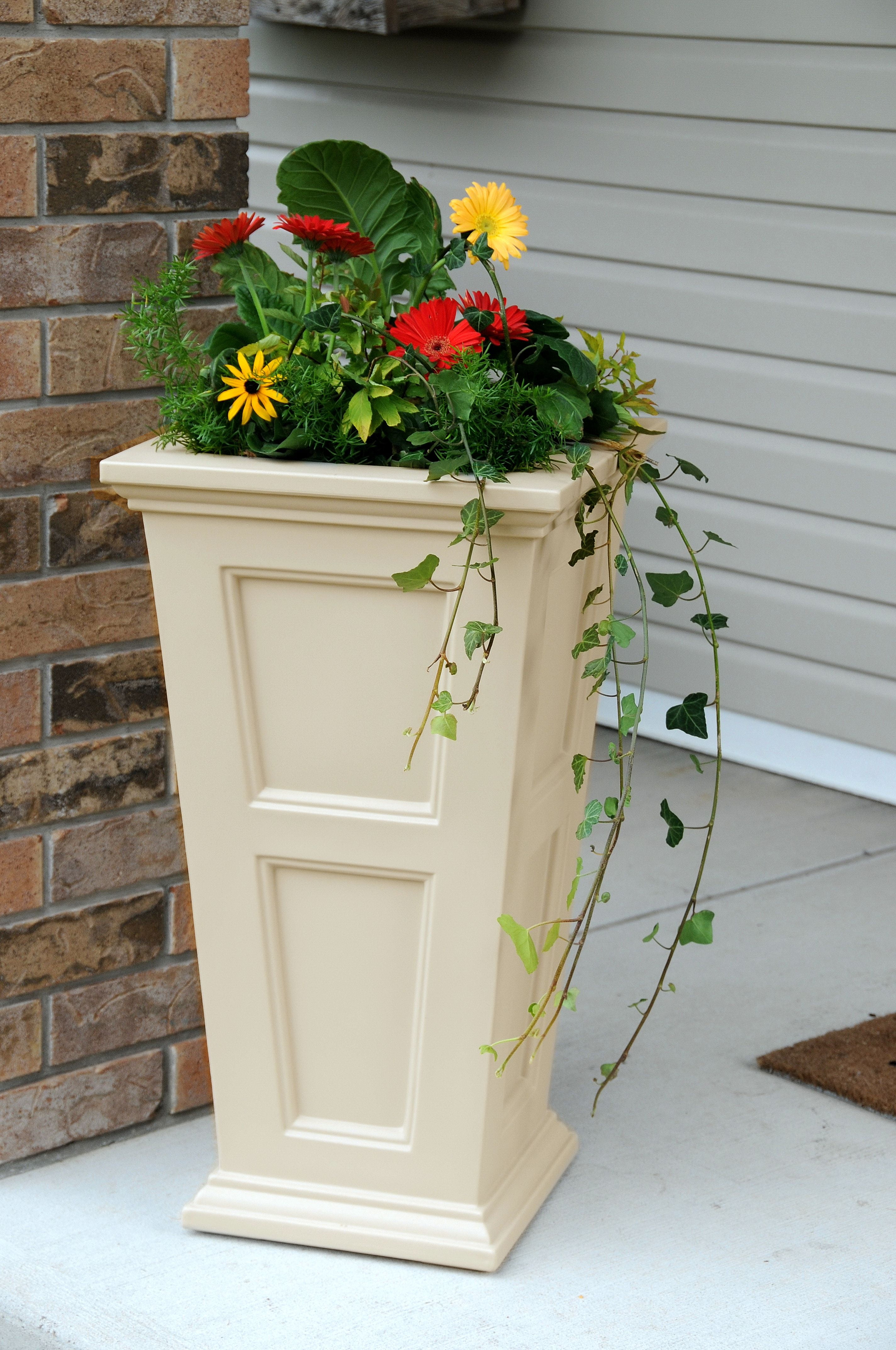 Fairfield Tall Planter Clay by Mayne Inc.