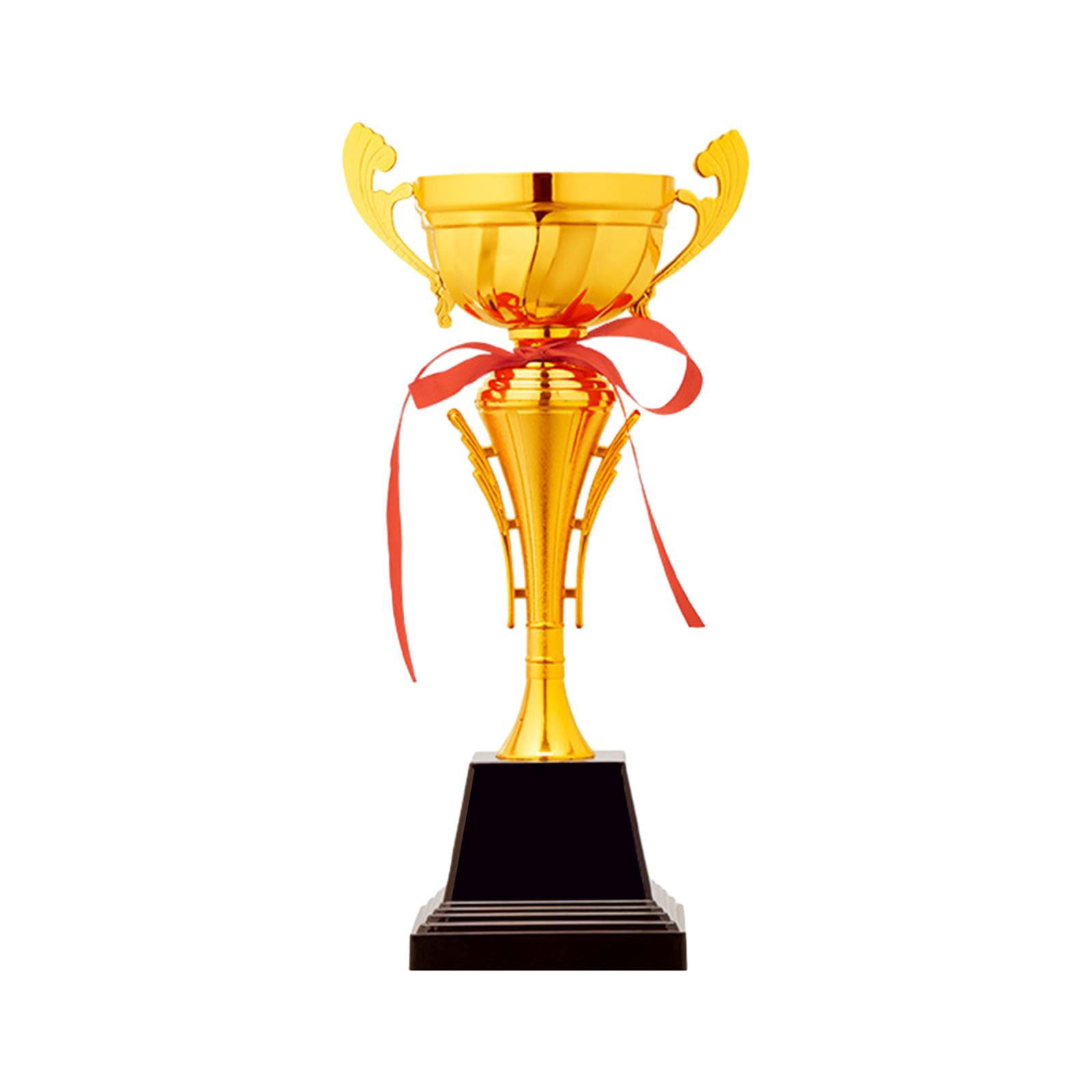 Rushawy Football Soccer Match Trophy, Competitions Award Trophy with Base Trophy, Soccer 28cm