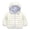 White, variant on Wilark Girls Zip Up Puffer Jackets Casual Cute Long Sleeve Quilted Packable Lightweight Hooded Winter Warm Coat Pink 1-6