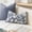 Blue, variant on BlissBlush Light Beige Soft Velvet Decorative Accent Lumbar Throw Pillow Cover 12X20, Neutral Floral Tufted Soft Farmhouse Textured Pillowcase, Accent Pillowcase for Couch Sofa Bed Living Room
