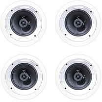 Klipsch 1007209 R-1650-C In-Ceiling Speaker - White (4-Pack)
