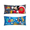 thumbnail image 1 of Almohada Providencia Súper Jumbo Mickey Mouse House Azul, 1 of 4