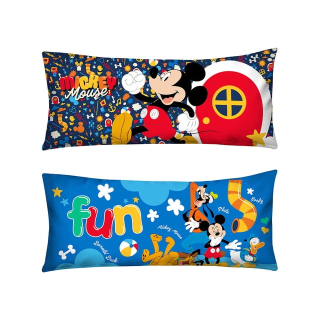 Almohada Providencia Súper Jumbo Mickey Mouse House Azul