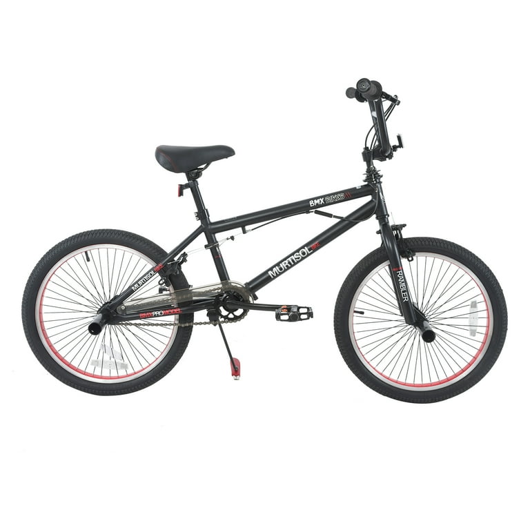 Uenjoy 20 Boys FreeStyle BMX Bike Bicycles Sports Antiskid Tire Uenjoy Red Black Walmart
