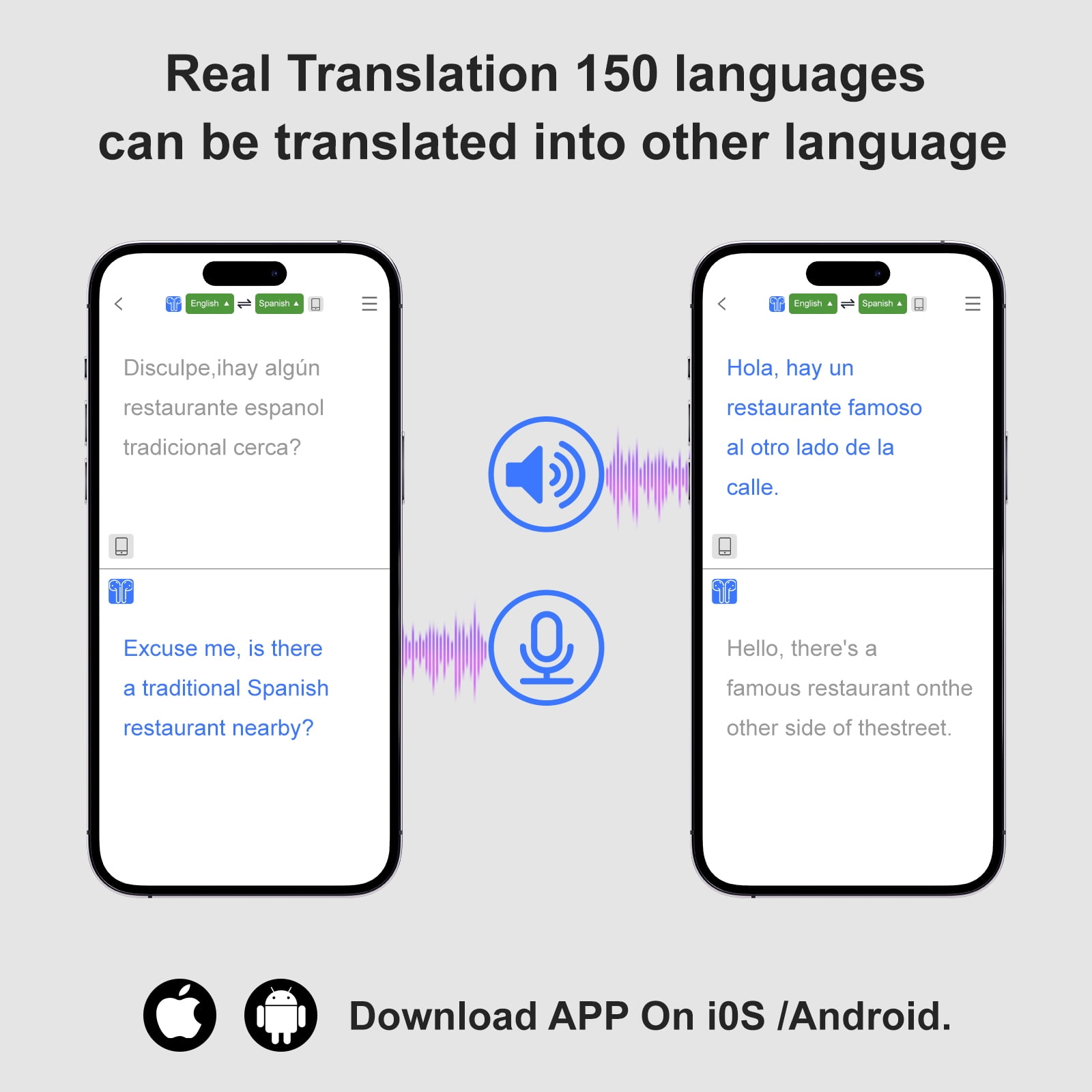 AI Language Translator Earbuds, OWS 3 in 1 Translation Earbuds Real Time, 150 Languages & Accents with 10 Offline Packs, Two Way Translation Device for Travel Business Meetings Learning, Black