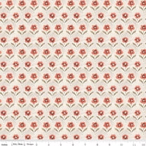 Countryside Blossom Sand Cotton Fabric