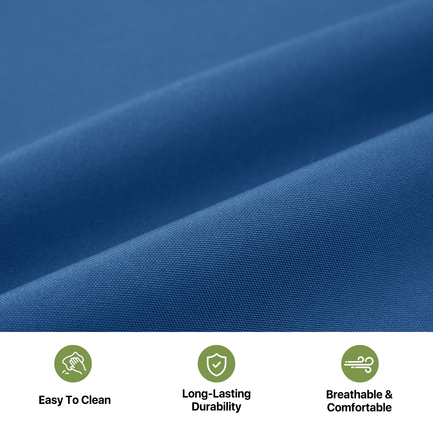 BaPiPro 14 Pack Navy Blue Outdoor Patio Sofa Cushion Replacement Covers, Fade‑Proof, Waterproof & Zippered, Wear‑Resistant, Stain‑Resistant Easy‑to‑Clean Slipcovers for Rattan Sectional Furniture