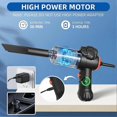 thumbnail image 3 of Handheld Vacuum Cleaner Rechargeable Vacuum Cleaner Bug Catcher for Insect, Portable Cordless Handheld Vacuum, 3 of 5