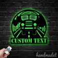 thumbnail image 3 of Handmadetneonsign School Bus Driver Metal Wall Art Light, Bus Metal Sign Wall Decor, Driver Metal Decor 57521, 3 of 5