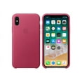 thumbnail image 4 of Apple Leather Case for iPhone X - Pink Fuchsia, 4 of 5