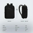 thumbnail image 4 of VERAGE Laptop Backpack fits 15.6 inch Anti Theft bussiness bag with USB Charging Port, Waterproof for Women & Men, 4 of 5