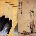 thumbnail image 7 of Oriental Furniture 6 ft. Tall Double Sided Cranes Room Divider - 4 Panel, 7 of 7