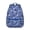 Blue-50, variant on Student Backpack Cute Watercolor Farm Animal Cartoon Print Artistic Pattern Funny Piggy Design Aesthetic School Bookbag for Student