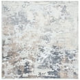 thumbnail image 4 of SAFAVIEH Lagoon Aisling Abstract Area Rug, Ivory/Grey, 6'7" x 6'7" Square, 4 of 4