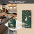 thumbnail image 5 of Yayeee Duplex Wall Plate 1-Gang 4.5"x2.7" Home Receptacle Light Switch Decorative Outlet Cover, Tiger and Peacock Pattern, 5 of 7