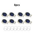 thumbnail image 2 of Toystoory 8pcs Jar Lid Light 30LED Mason Jar Light 9.84ft Solar Lantern Solar Powered Tapa Luz blanca cálida Iluminación decorativa con 8 Iluminación y accesorios Toystoory HA017940-00, 2 of 6