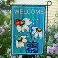 thumbnail image 7 of Anley Double Sided Premium Daisy Jar and Ladybug Garden Flag - Spring Garden Flag 18 x 12.5 Inch, 7 of 7