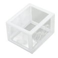 thumbnail image 3 of Small Betta Aquarium, Dropproof Explosionproof Miniature Fish Tank Exquisite Portable Easy To Change Water Simple Transparent  for Shrimp for  Highly Transparent,Ordinary, 3 of 5