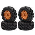 thumbnail image 1 of Car Tires with Wheel Rims 4pcs Replacement for 110 K1 Short Truck, 1 of 6