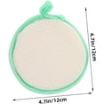 thumbnail image 2 of Esponja para Platos Antirayaduras Doble Cara 5 Piezas Verde Multiusos Resistente sin Olor para Cocina Limpieza Doméstica, 2 of 4