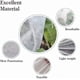 thumbnail image 5 of Paquete de 2 cubiertas de protección contra heladas de 48 "x 70", cubiertas de protección contra heladas para plantas, bolsas con cordón de protección para invierno, cubierta contra heladas frías, color blanco brillar Electrónica, 5 of 5