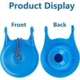 thumbnail image 4 of 4Pcs 3 Inch Toilet Flapper Replacement Compatible with Gerber 99-788, Easy to Install with Stainless Steel Chain, 4 of 7