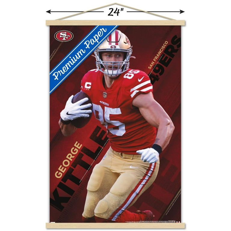 NFL San Francisco 49ers (George Kittle) Men's Game Football Jersey