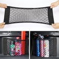 thumbnail image 1 of Bolsa De Almacenamiento De Malla Bolsa de almacenamiento de malla para maletero trasero de coche organizadores automáticos de bolsillo (25x25cm), 1 of 4