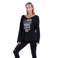 thumbnail image 4 of Monfince Women’s V Neck Long Sleeve Tops Workout Yoga Loose Lightweight Flowy Fall Tee Shirts US 6-14, 4 of 5