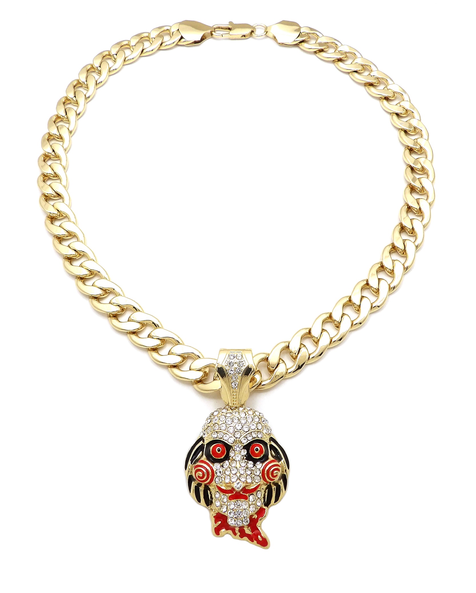 11mm Gold Tone Cuban Chain 